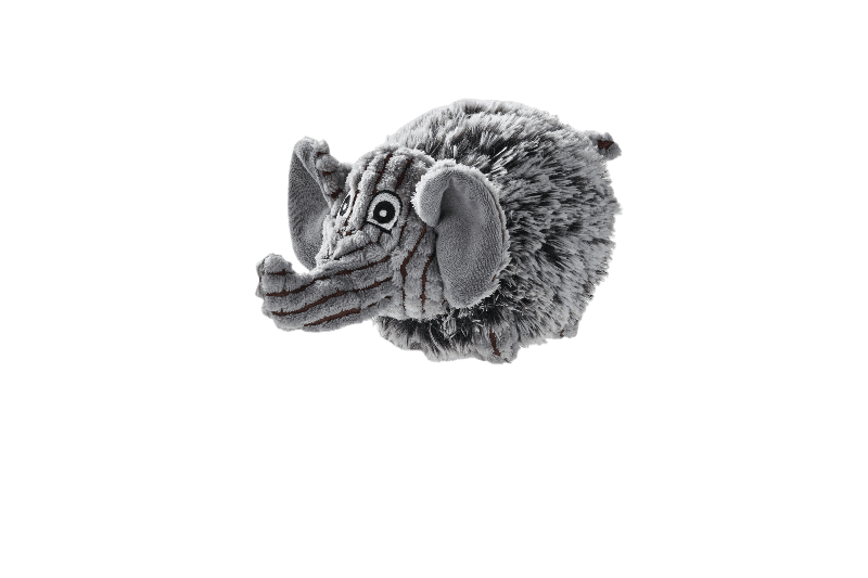 Hundeleketøy Pori Elefant Polyester Grå 18cm