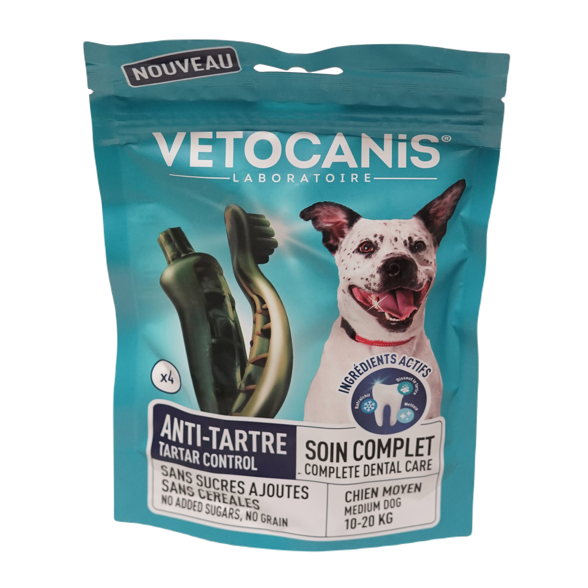 Vetocanis - Tuggben Tartar Control Medium - Hund - Hundegodteri - Dyrekassen.no