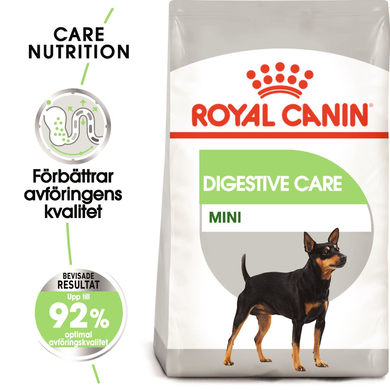Digestive Care Adult Mini tørrfôr for hunder 3 kg