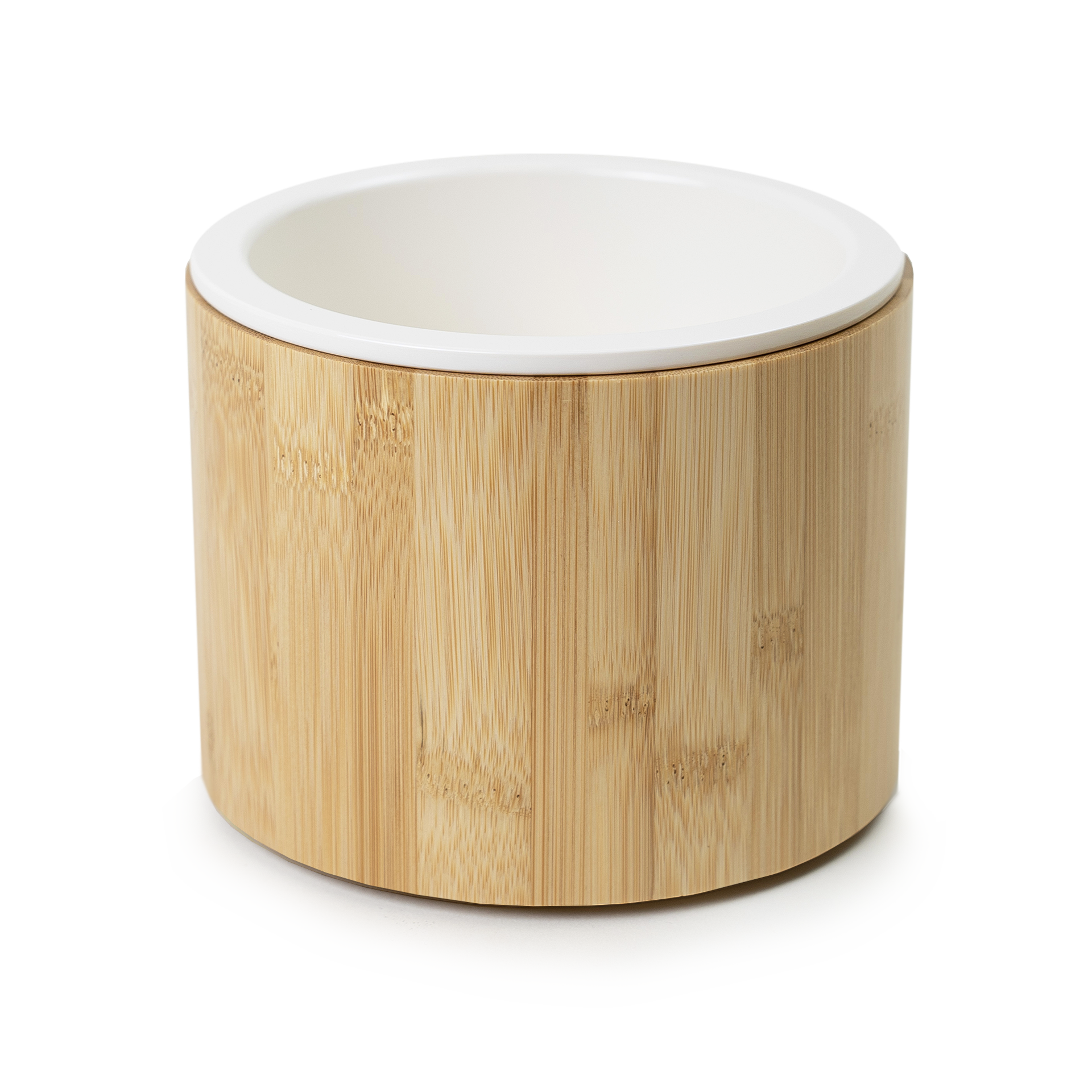 Matskål Bambus Ergo Hvit M 400ml 14x10cm 14x10cm