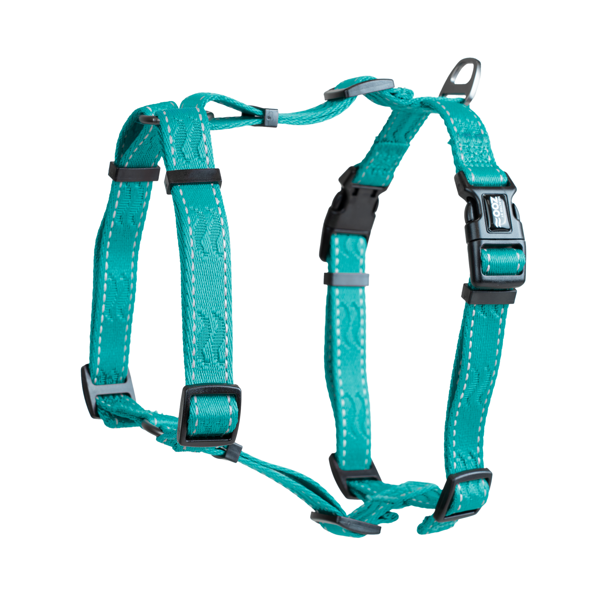 Sele Rufus H-sele justerbar S/M 20 mm x 70 cm Turkis