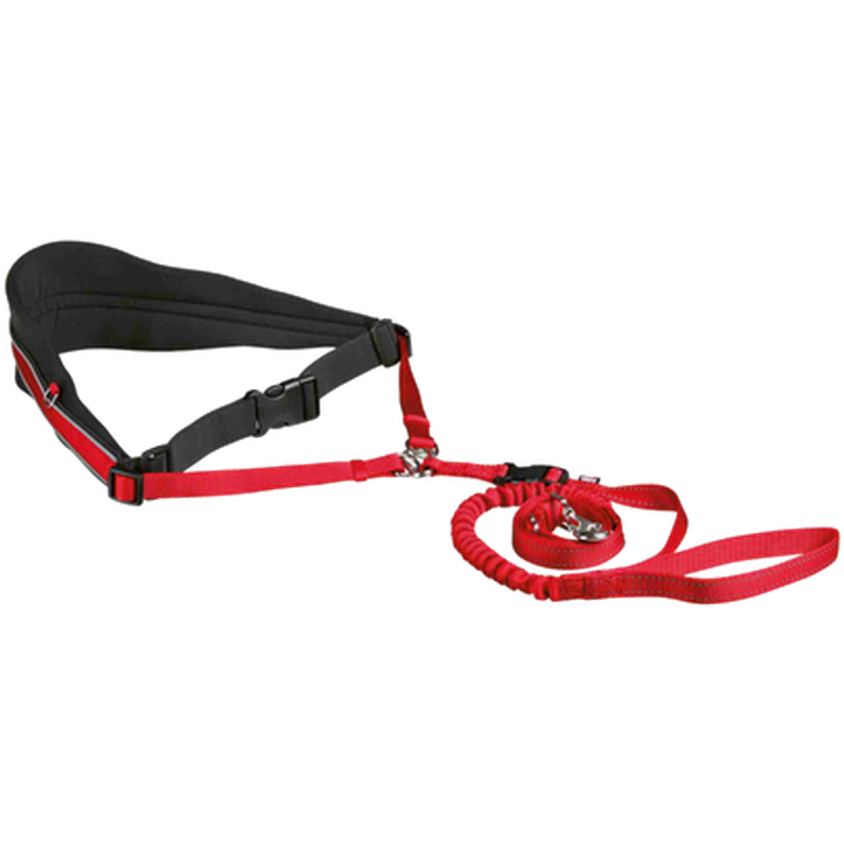 Trixie - Midjebelte med snøre Svart 70 -120 cm - Hund - Sport - Dyrekassen.no
