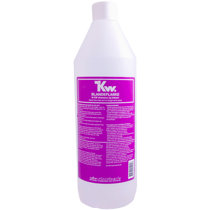 KW - Blandingsflaske 1L - Hund - Hundepleie - Shampoo og balsam - Dyrekassen.no