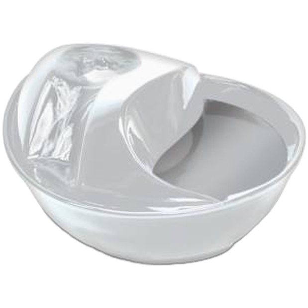 Pioneer Pet - Fountain Raindrop Design 1.8L Hvit - Katt - Helse og pels - Hygiene - Kattens Matplass - Drikkefontener - Dyrekassen.no