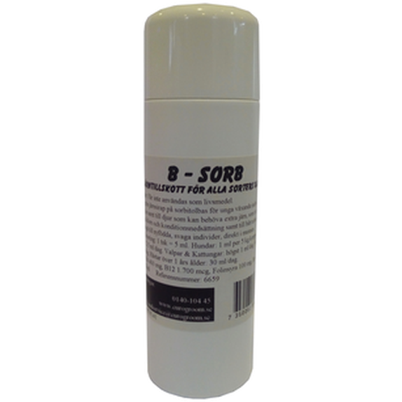 B-Sorb - Jernsirup 100 ml - Hund - Hundens Apotek - Mage og tarm - Dyrekassen.no