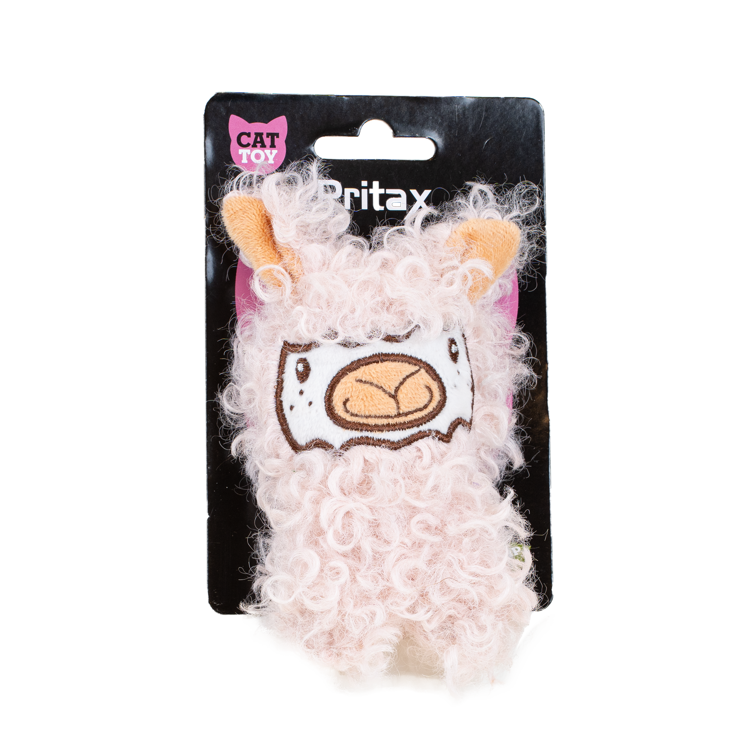 Katteleke Alpaca Anna, 7x14x2,5cm, flerfarget