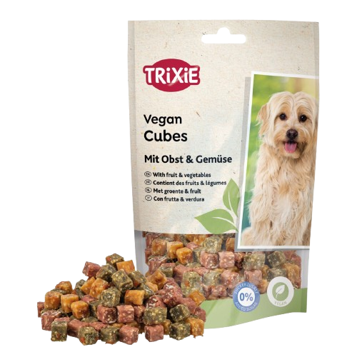 Trixie Veganske kuber med frukt og grønnsaker, 100 g