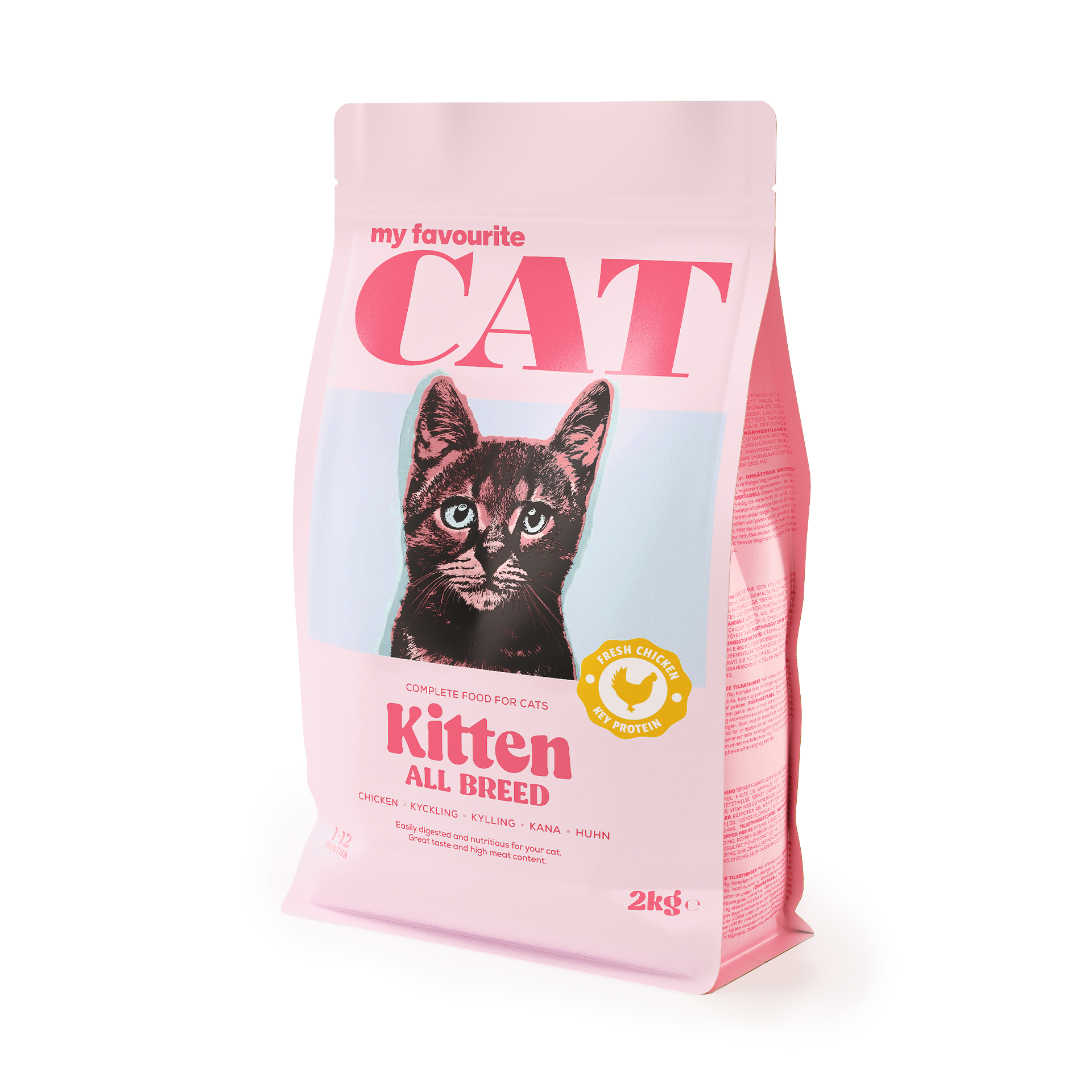 Kitten All Breed kylling 2 kg