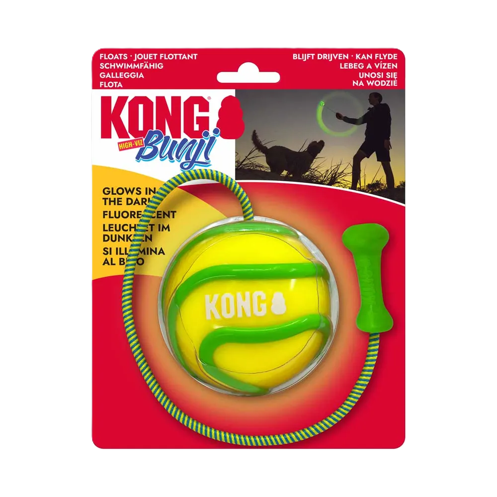 Kong Bunji High-Viz Ball Large Ø8,5 cm