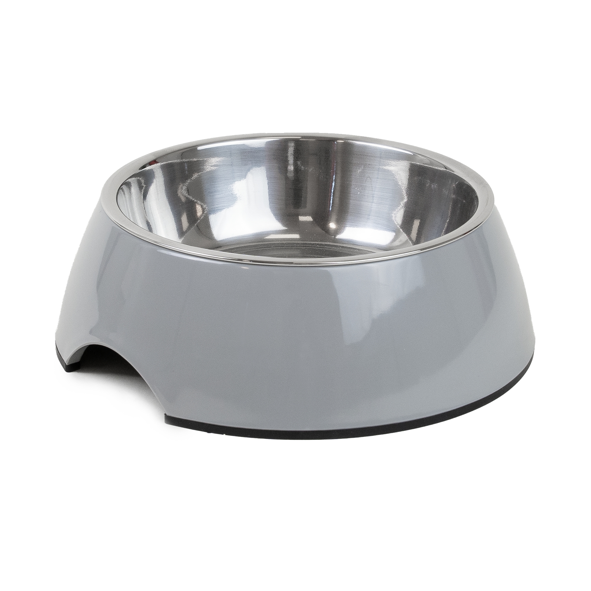 Matskål Solid Grey M 350 ml, 17,5x6,5 cm, 17,5 x 6,5 cm