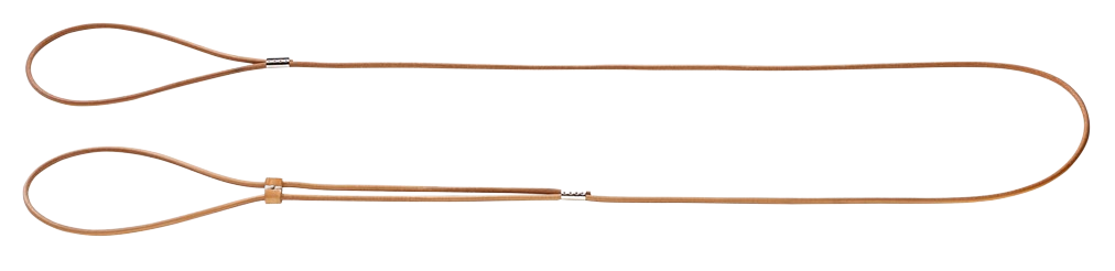 Show Leash Cowleather Tan