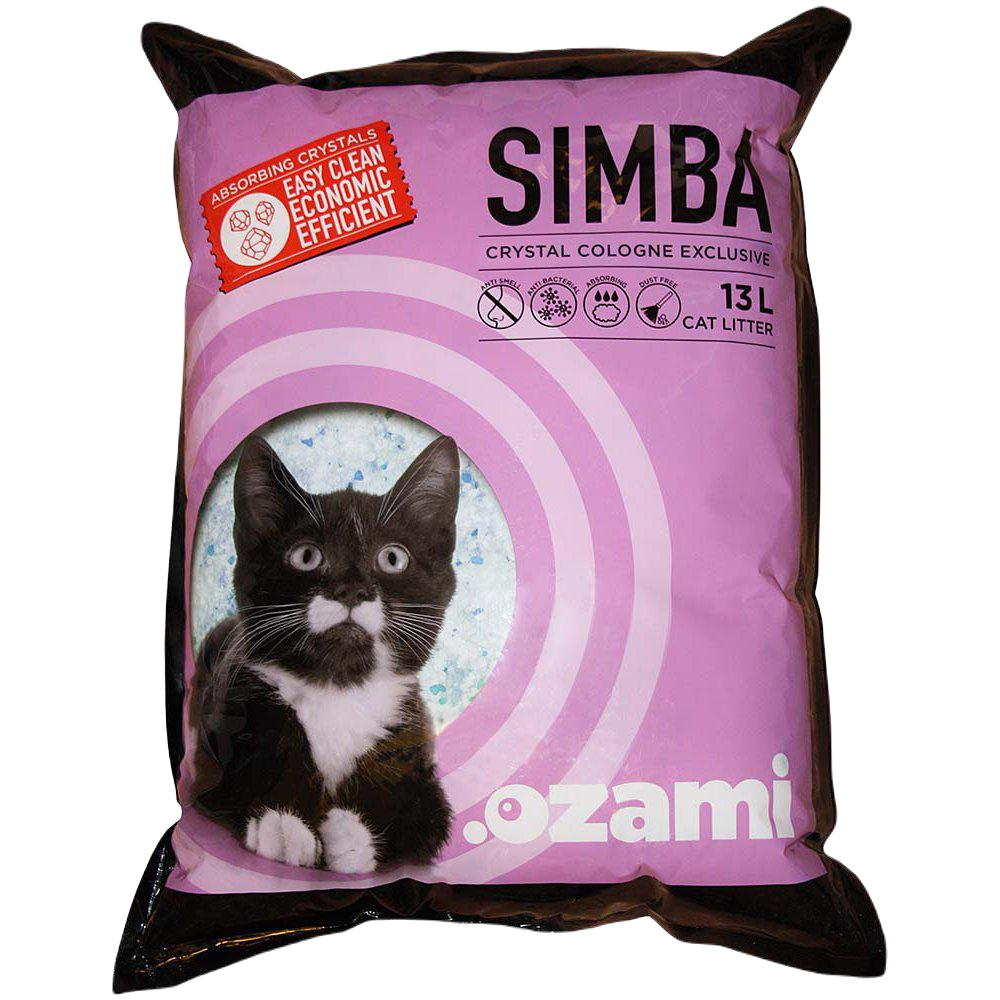 Ozami - Kattesand Simba Crystal Blue 13L - Katt - Helse og pels - Hygiene - Kattesand - Dyrekassen.no