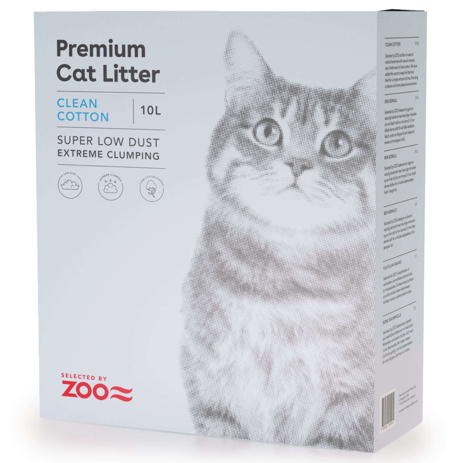 Selected by ZOO Kattesand av ren bomull