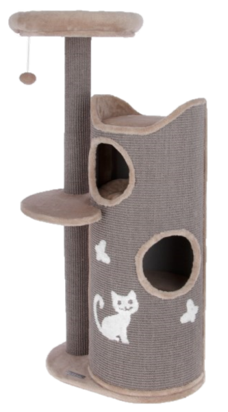 KerblPet - Barnehagetre Tiana 130cm Grå - Katt - Matplassen - Automater - Kloretønner - Dyrekassen.no