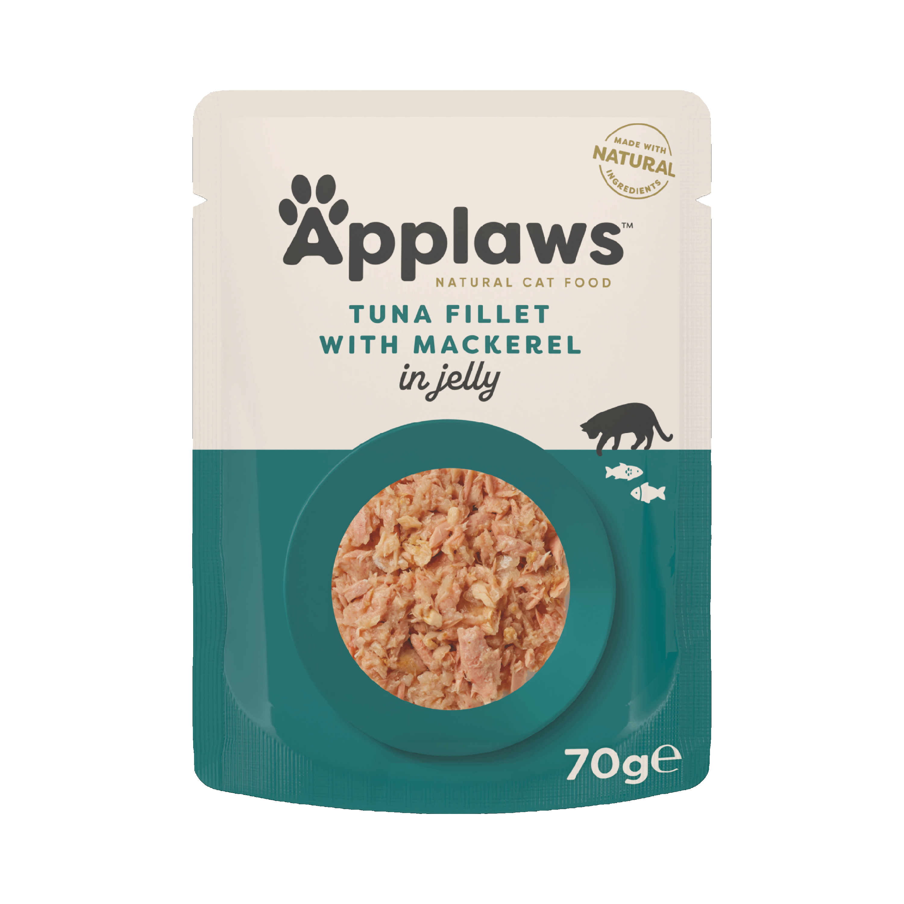 Applaws Cat Pouch Tunfisk + makrell gelé 70 g