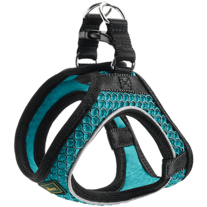 Hunter - Dog Harness Comfort Hilo Turquoise XX-Small/X-Small - Hund - Hundebur - Hundeseler - Dyrekassen.no