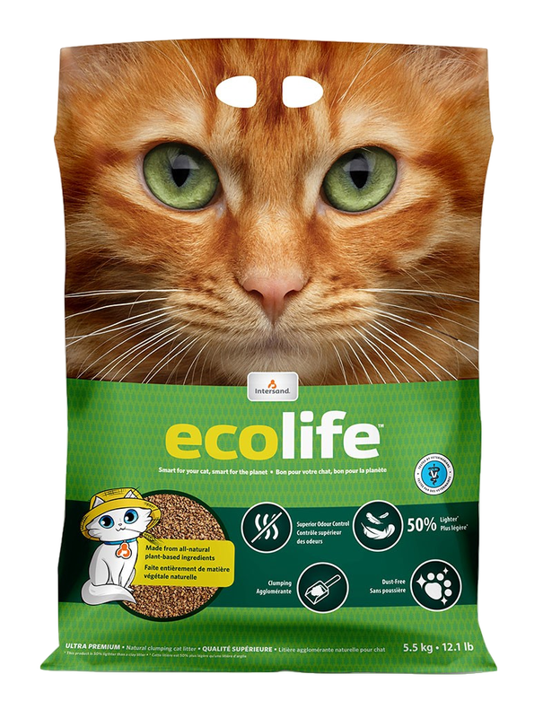 Intersand Classic - EcoLife - Katt - Helse og pels - Hygiene - Drikkefontener - Dyrekassen.no