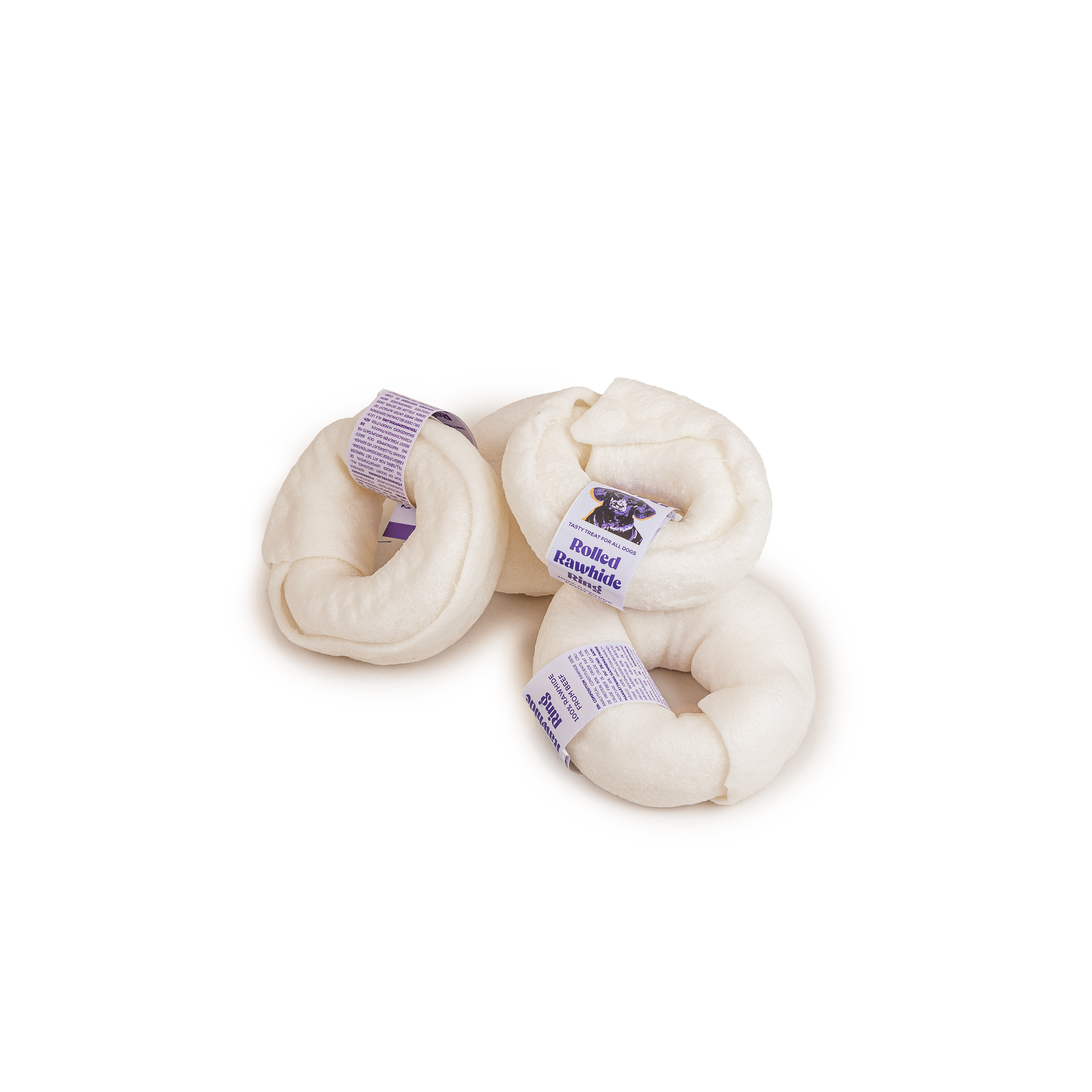 My favourite DOG Ring av råskinn 7,5 cm