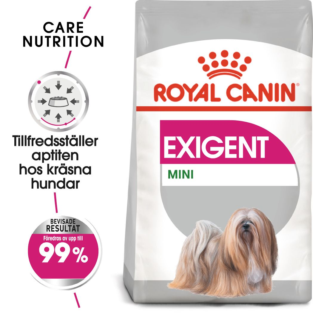 Size Mini Exigent tørrfôr for hunder 1 kg