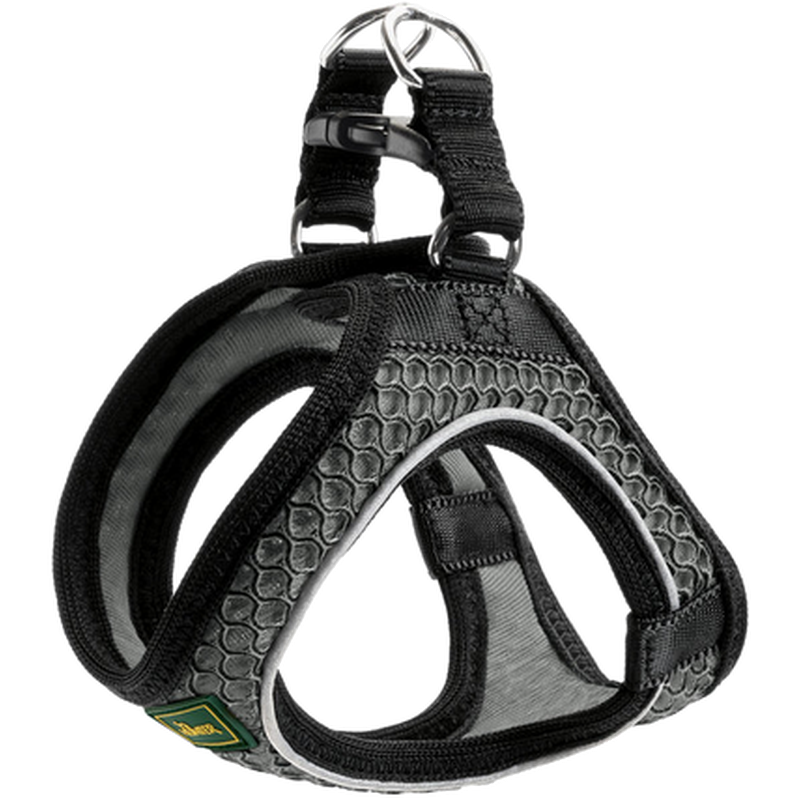 Hunter - Dog Harness Comfort Hilo Gray Medium - Hund - Hundebur - Hundeseler - Dyrekassen.no