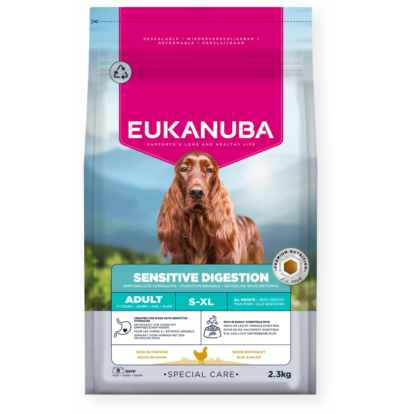 Dog Daily Care Sensitive Digestion 2,3 kg