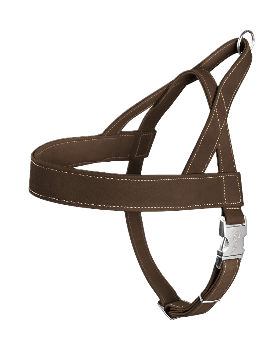 Hunter - Dog Harness Norwegian Hunting Brown Large/X-Large - Hund - Hundebur - Hundeseler - Dyrekassen.no