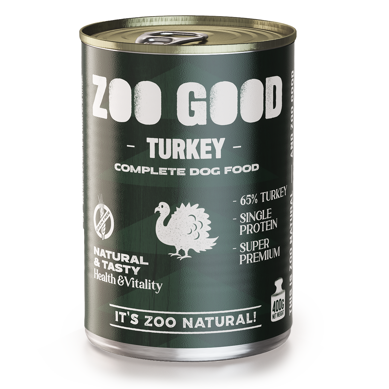 ZOO GOOD - Adult Turkey 400 g - Hund - Våtfôr - Dyrekassen.no
