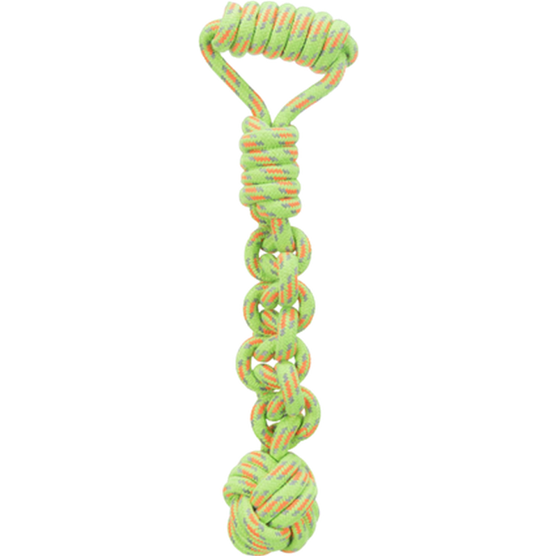 Trixie Leketau med innvevd kulefletteblanding Ø 8 / 38 cm