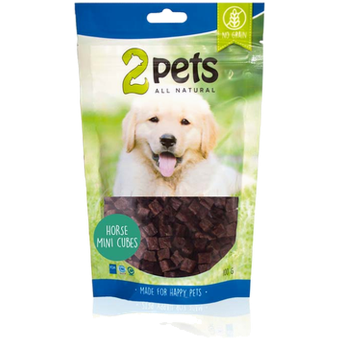 Dogsnack Horse Mini Cubes 100 g
