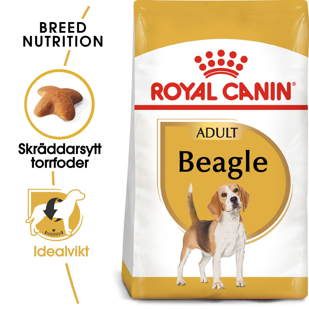 Royal Canin - Breed Beagle Adult tørrfôr for hunder 12 kg - Hund - Hundefôr - Dyrekassen.no