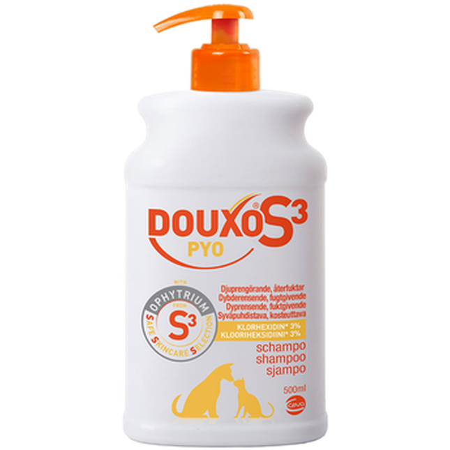 Douxo - Pyo Shampoo 500 ml - Hund - Hundepleie - Shampoo og balsam - Dyrekassen.no