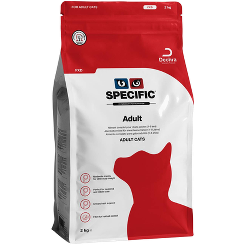 Specific - Cats FXD Adult 2 kg - Katt - Helse og pels - Hygiene - Kattemat - Dyrekassen.no