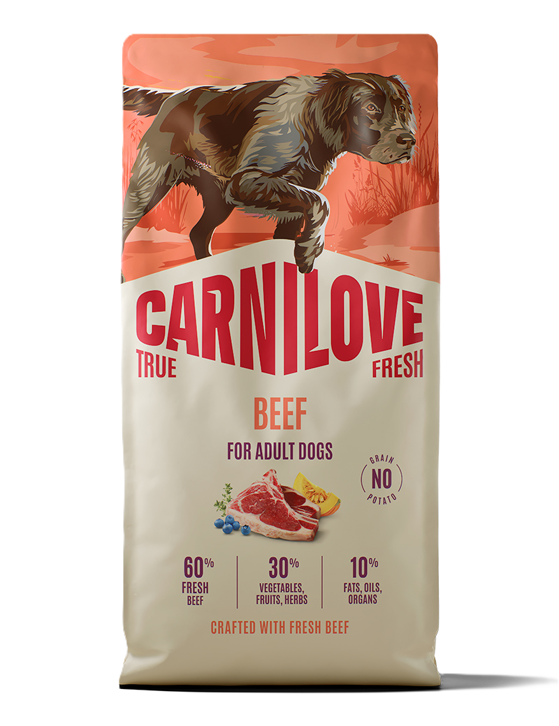 Carnilove True Fresh Dog Beef for Adult All Breeds