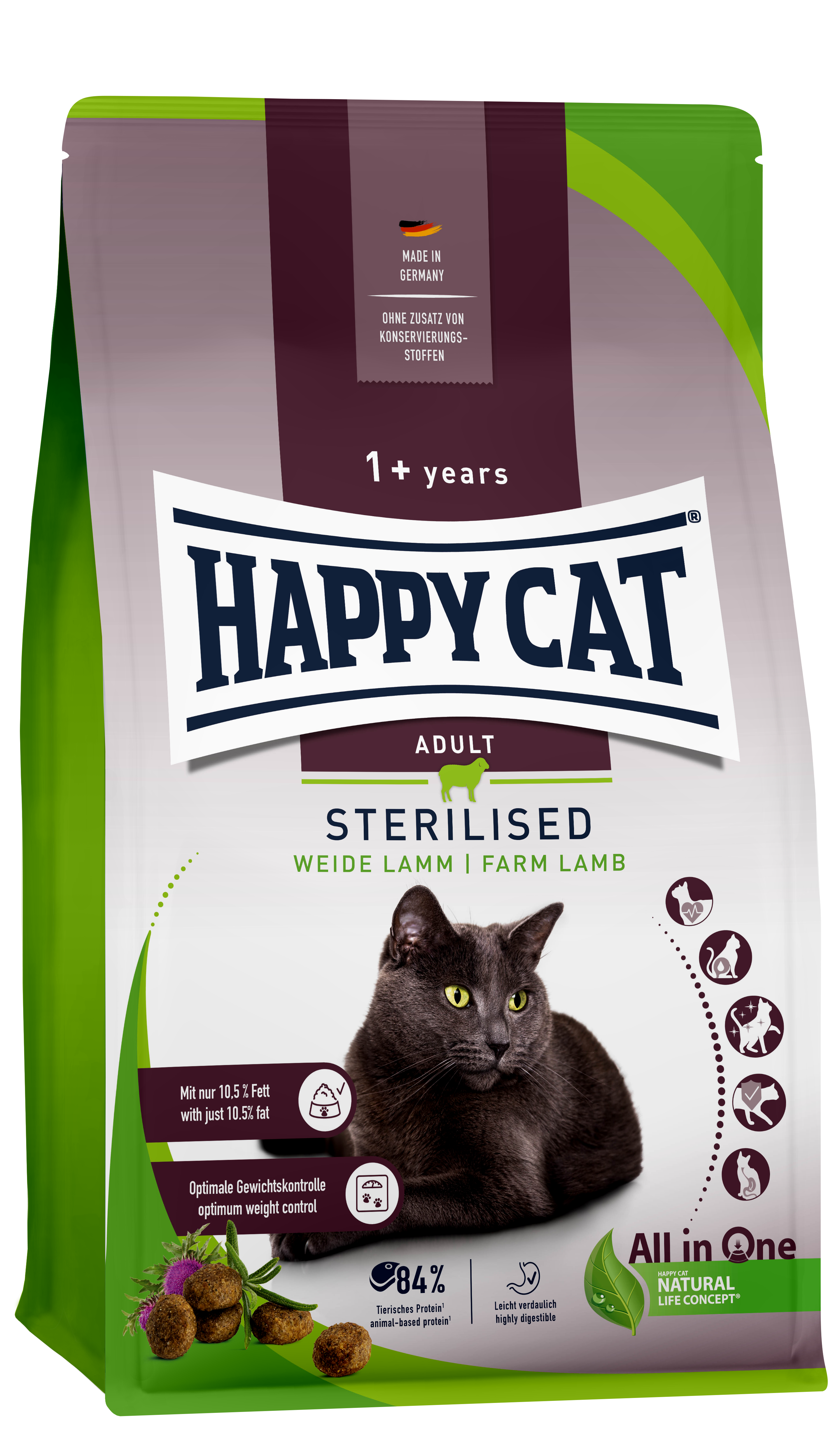 Adult Sterilised Lamb 1,3kg