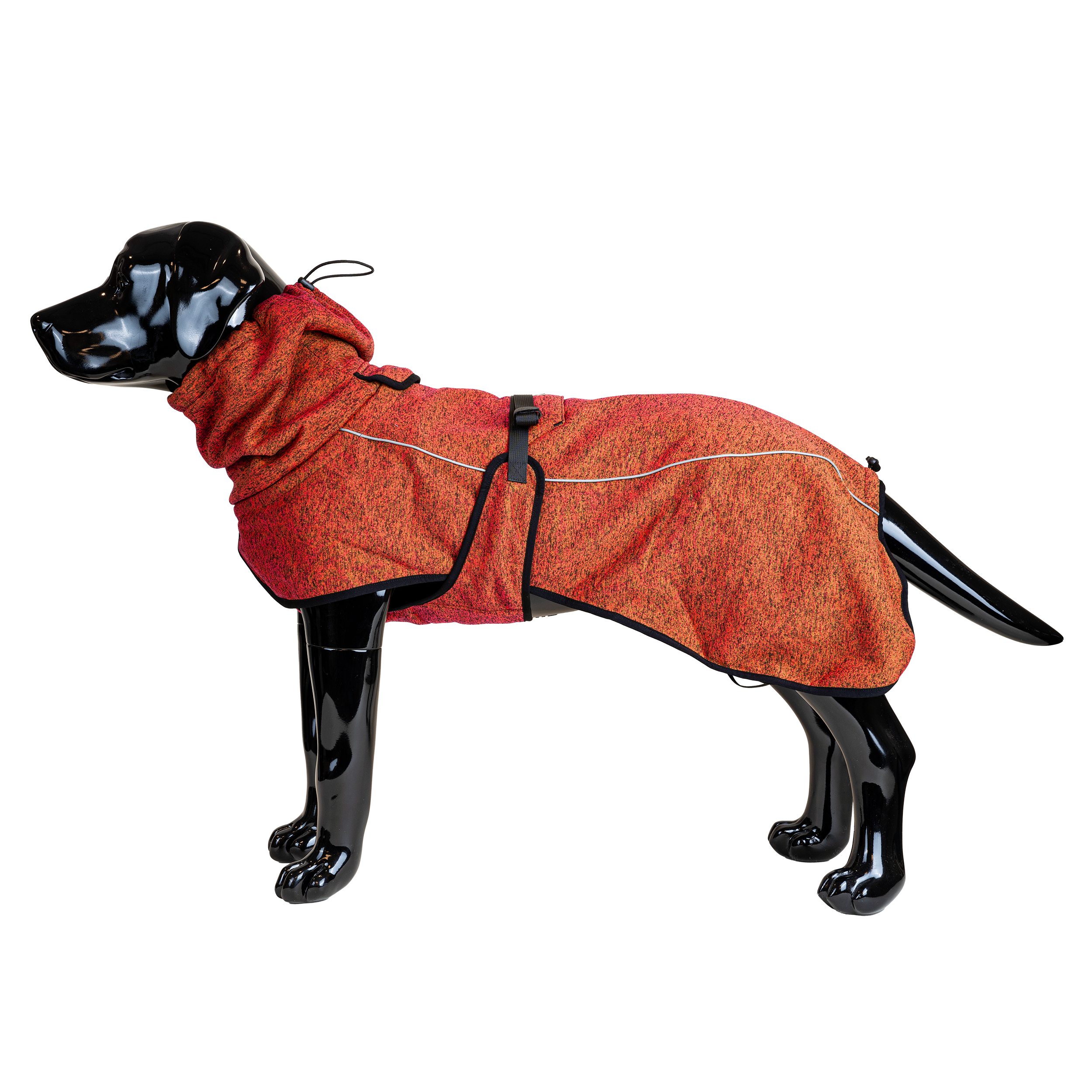 Selected by ZOO - Fleecetepper Cushy, S, 35cm, Oransje - Hund - Hundebur - Hundeklær - Dyrekassen.no