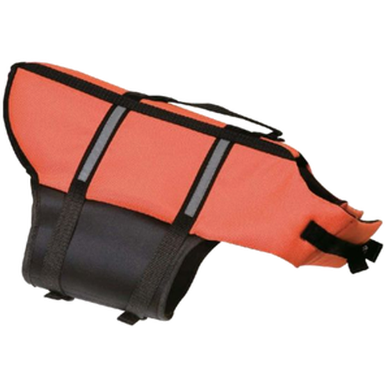 Flamingo - Life Swim Jacket Orange S 7,5-10kg - Redningsvest - Hund - Hundebur - Flytevest til hund - Dyrekassen.no