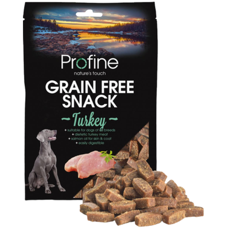 Dog Grain Free Semi Moist Snack Kalkun 200 g