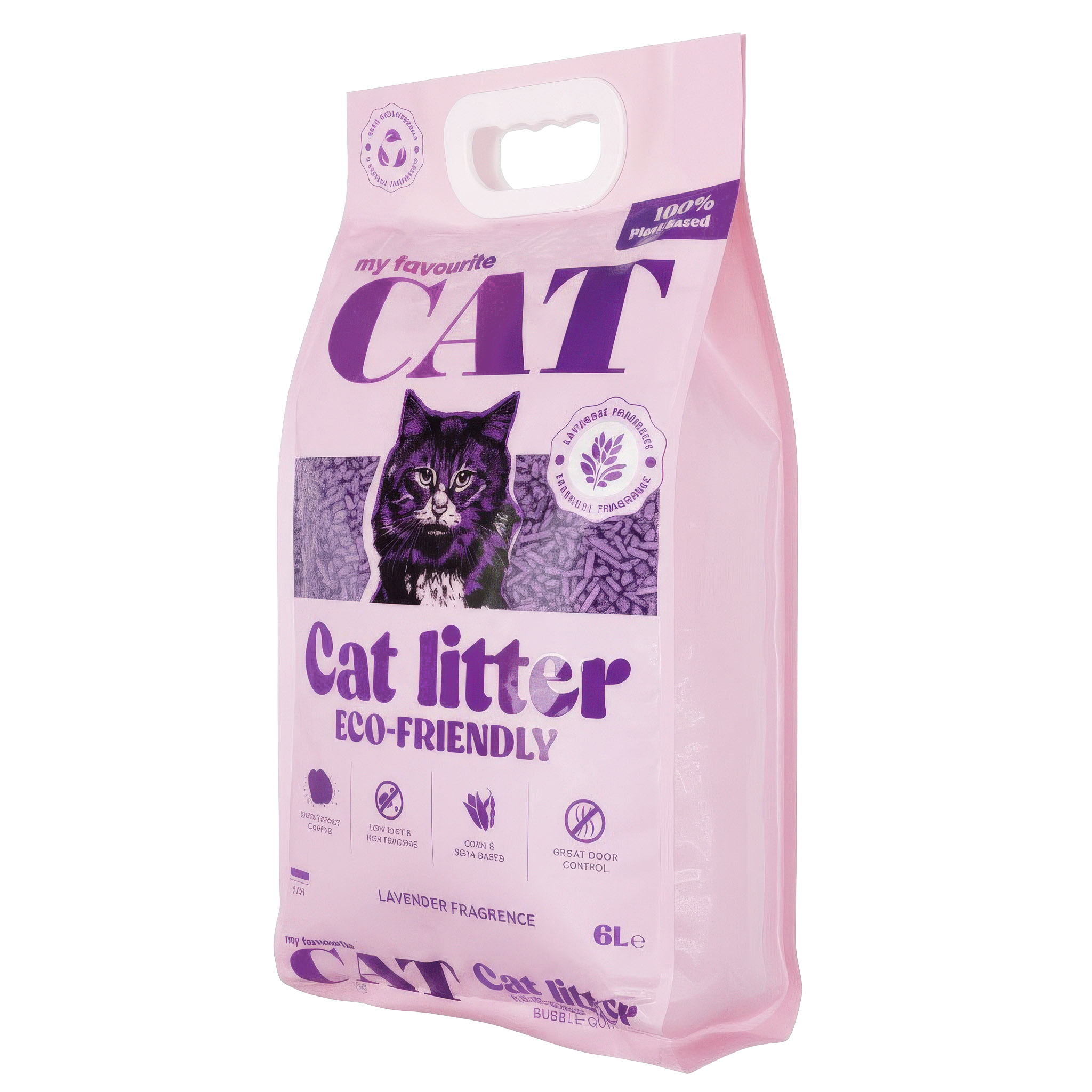 Eco-Friendly Cat Litter - Lavender