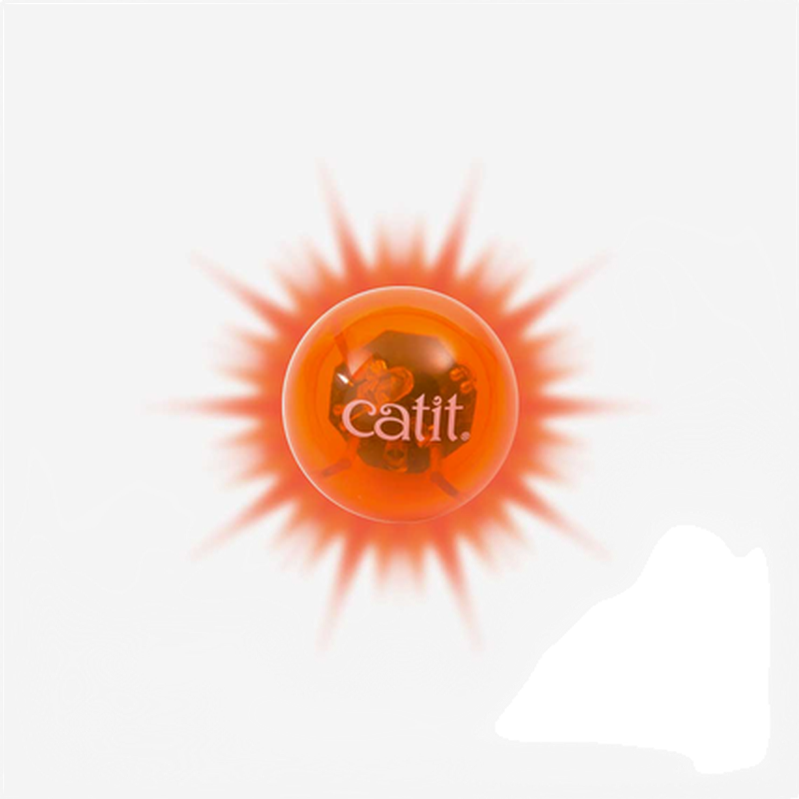 Catit - Senses 2.0 Fireball Red 1 stk. - Katt - Kattemøbler - Kloremøbler - Kattesenger og kattehuler - Dyrekassen.no