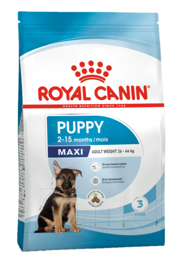 Royal Canin - Maxi Puppy tørrfôr for valper 4 kg - Hund - Tørrfôr - Dyrekassen.no