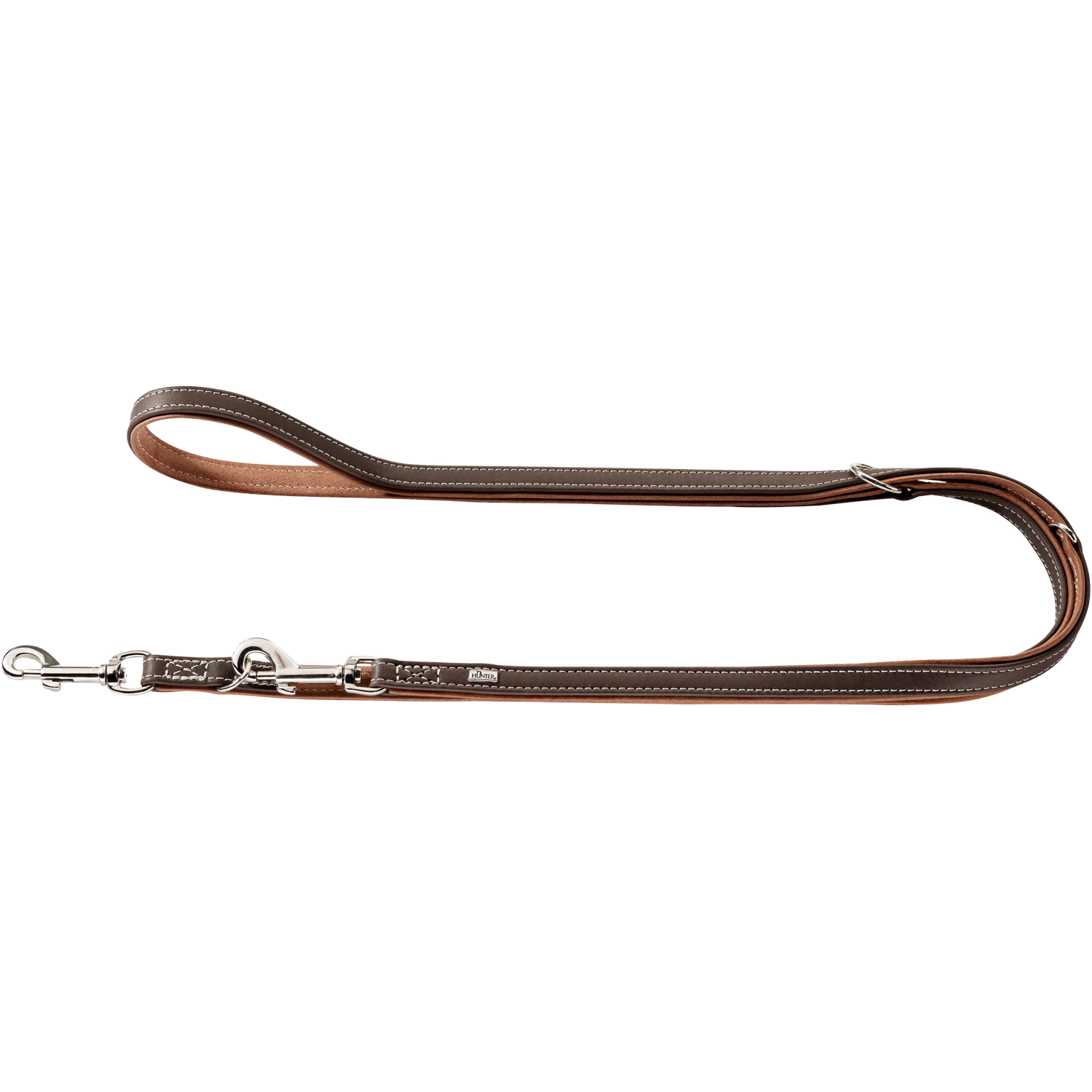 Dog Leash Training Porto Brown 200 cm, 15 mm