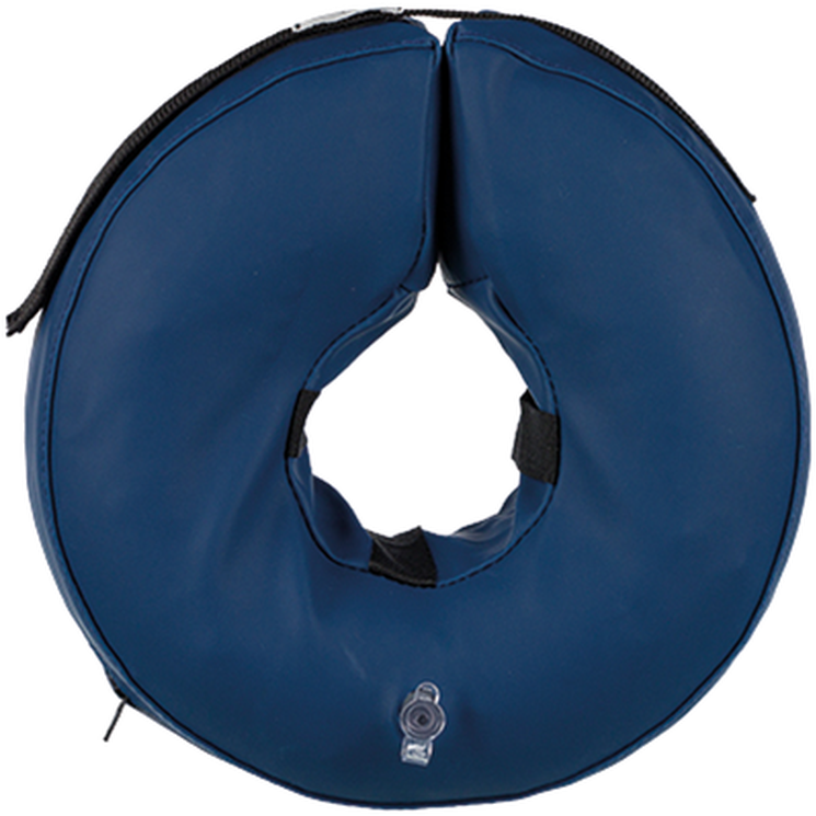Trixie - Protective collar Inflatable S–M Blue 32-40cm - Hund - Hundens Apotek - Dyrekassen.no