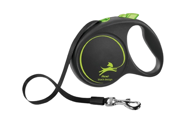 Rullebånd Svart Design Cord Green