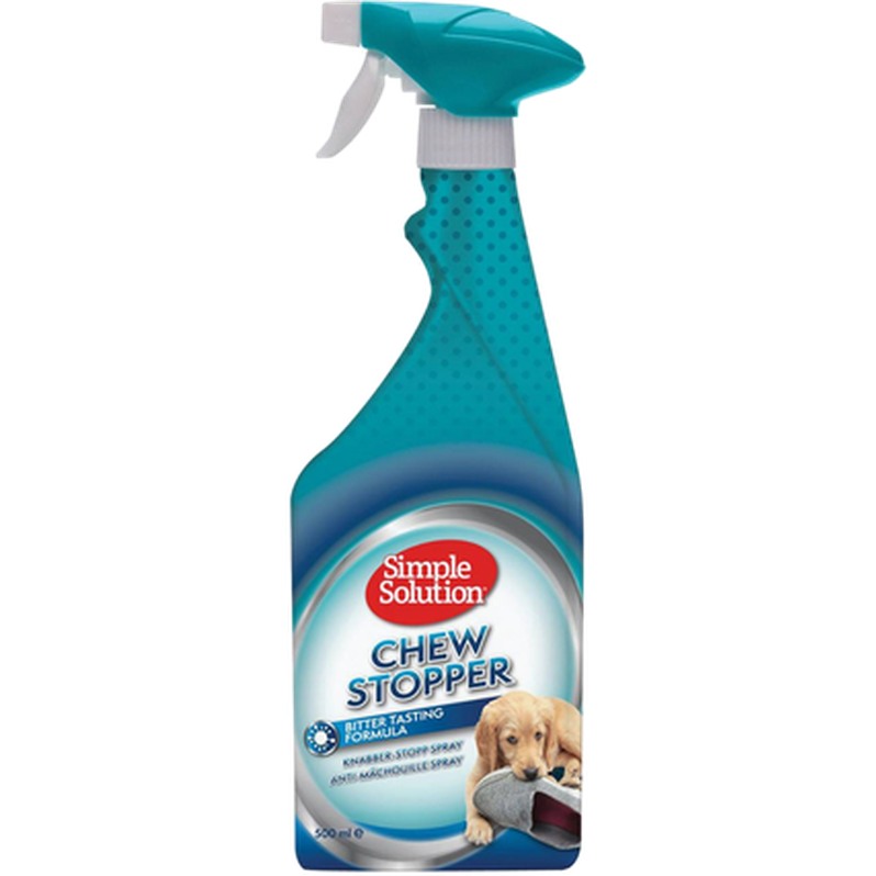 Simple Solution - Tyggestopperspray 500 ml - Hund - Sport - Dyrekassen.no