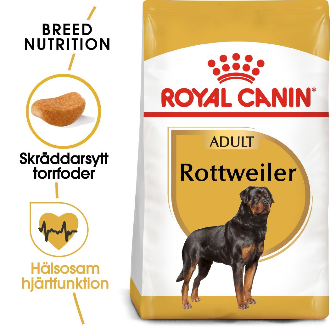 Rottweiler Adult tørrfôr for hunder 12 kg