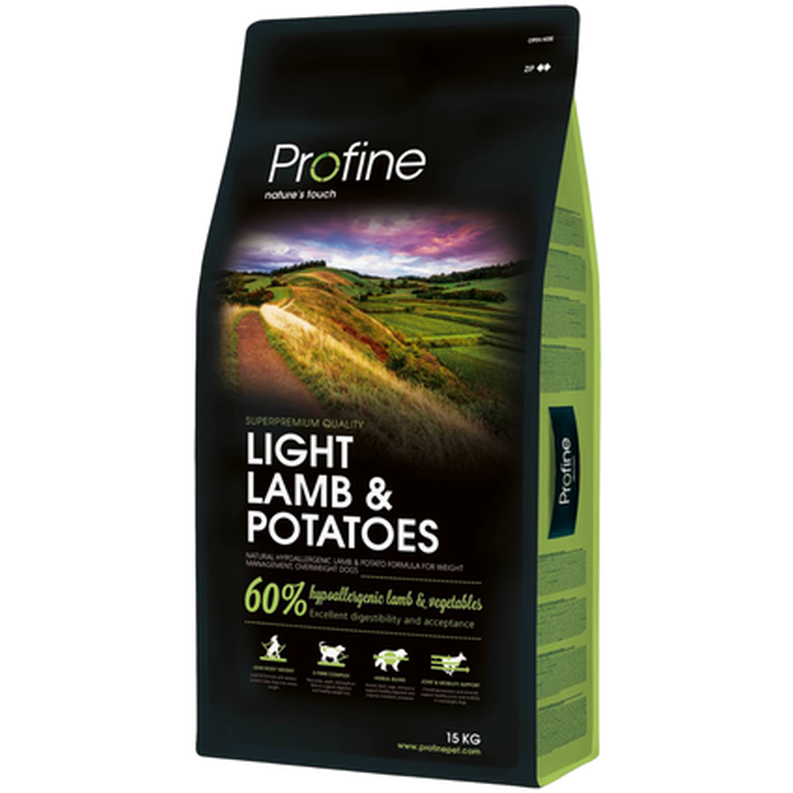 Tørrfôr Light Lamb & Potatoes 12 kg