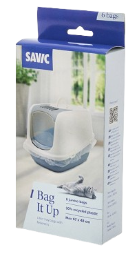 Bag it Up søppeltråkkposer Transparent Jumbo