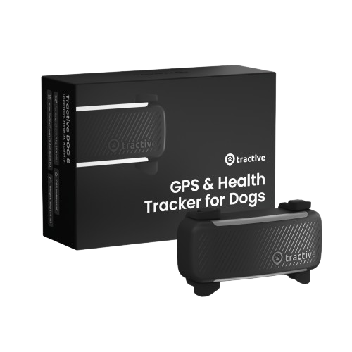 Tractive - GPS-tracker for hund Dog 6 - Svart 71 x 29 x 17 mm - Hund - Hundekamera og GPS - Dyrekassen.no