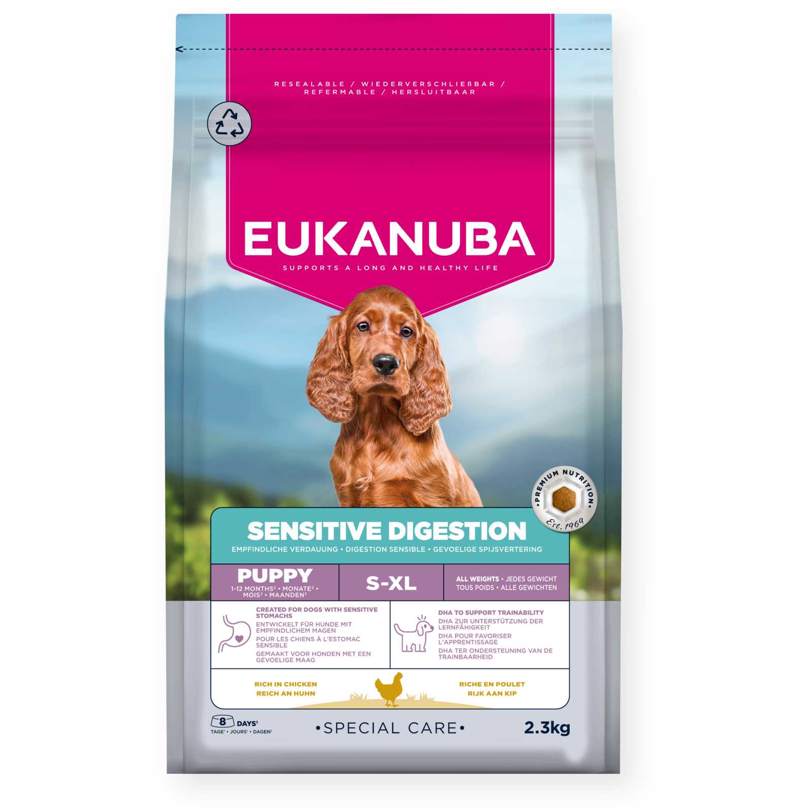 Hund Daily Care Puppy Sensitive Digestion 2,3 kg