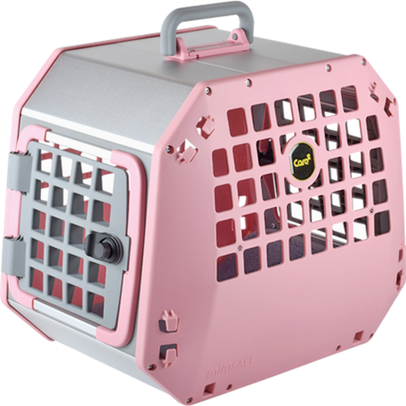 MimSafe - Hundebur Care² Pink Medium - Hund - Transport og Reise - Dyrekassen.no